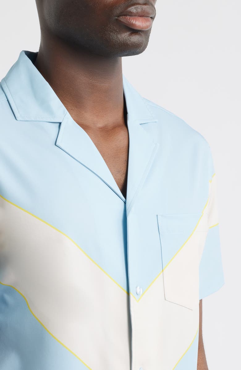 MAVRANS Heritage Weekend Button-Up Shirt, Alternate, color, Blue