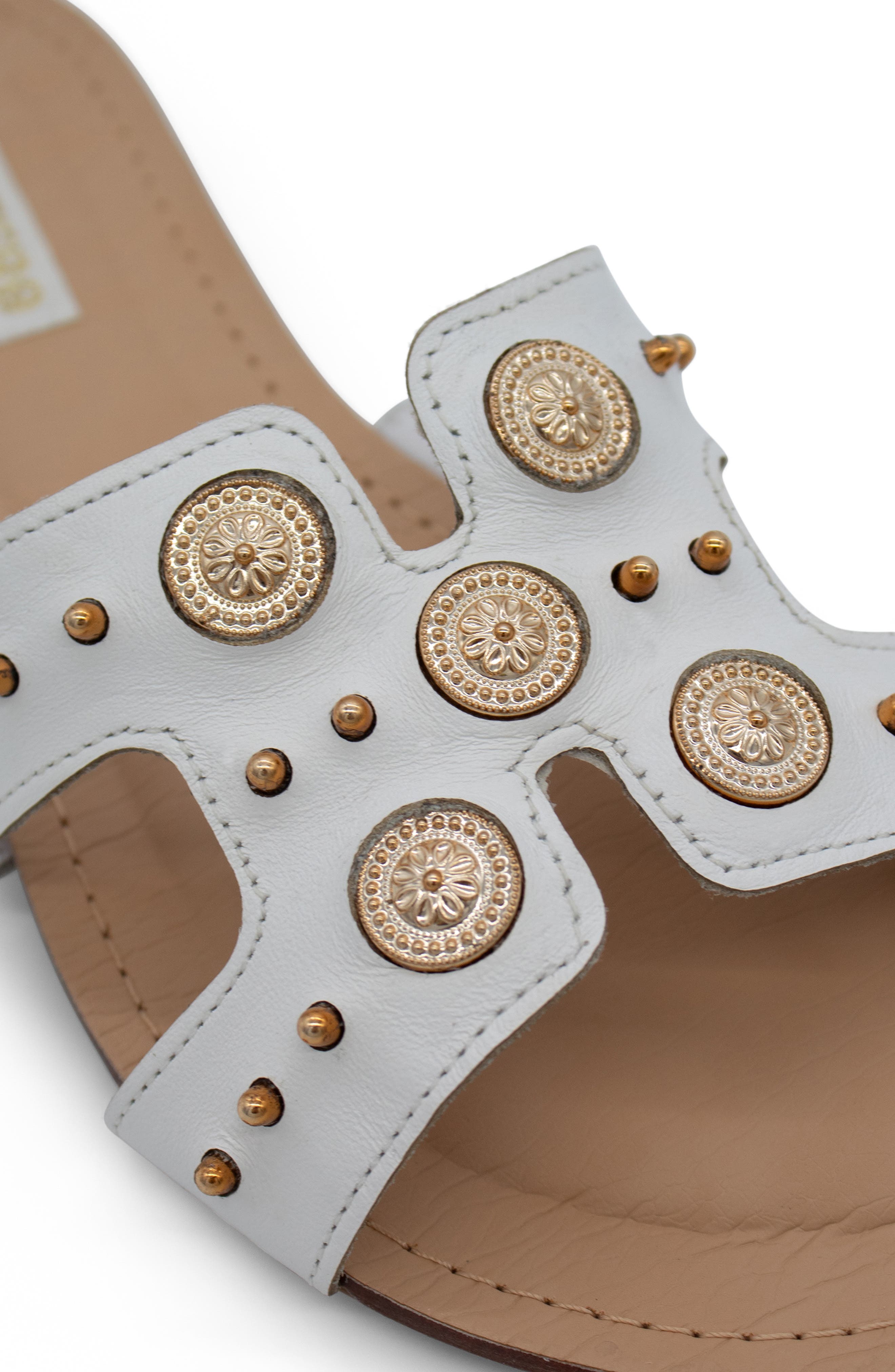 Bottero Botnanda Slide Sandal, Alternate, color, Blanco