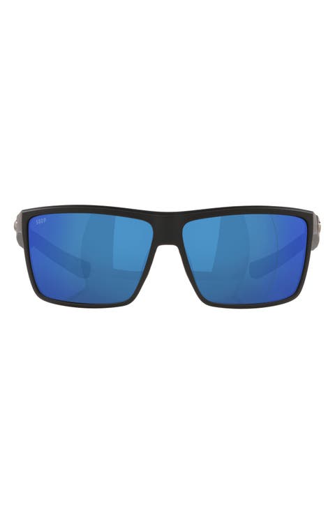 Rinconcito 60mm Polarized Rectangular Sunglasses
