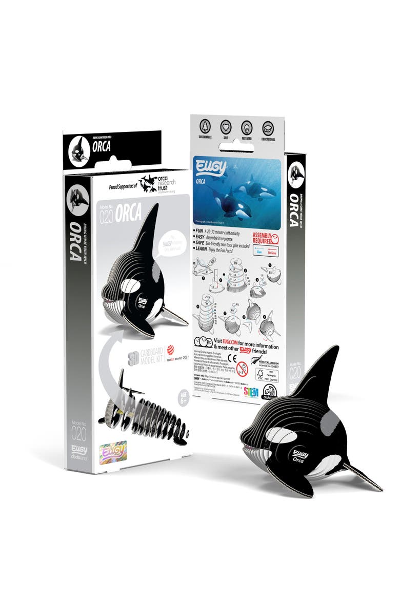 Eugy Puzzles Orca 3D Puzzle, Main, color, NO COLOR