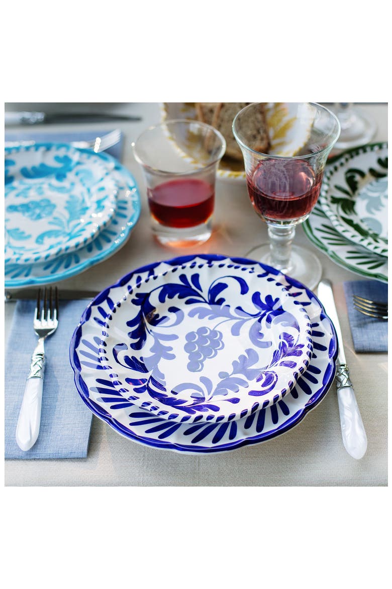 Arezzo Cobalt Dinner Plate, Alternate, color, BLUE