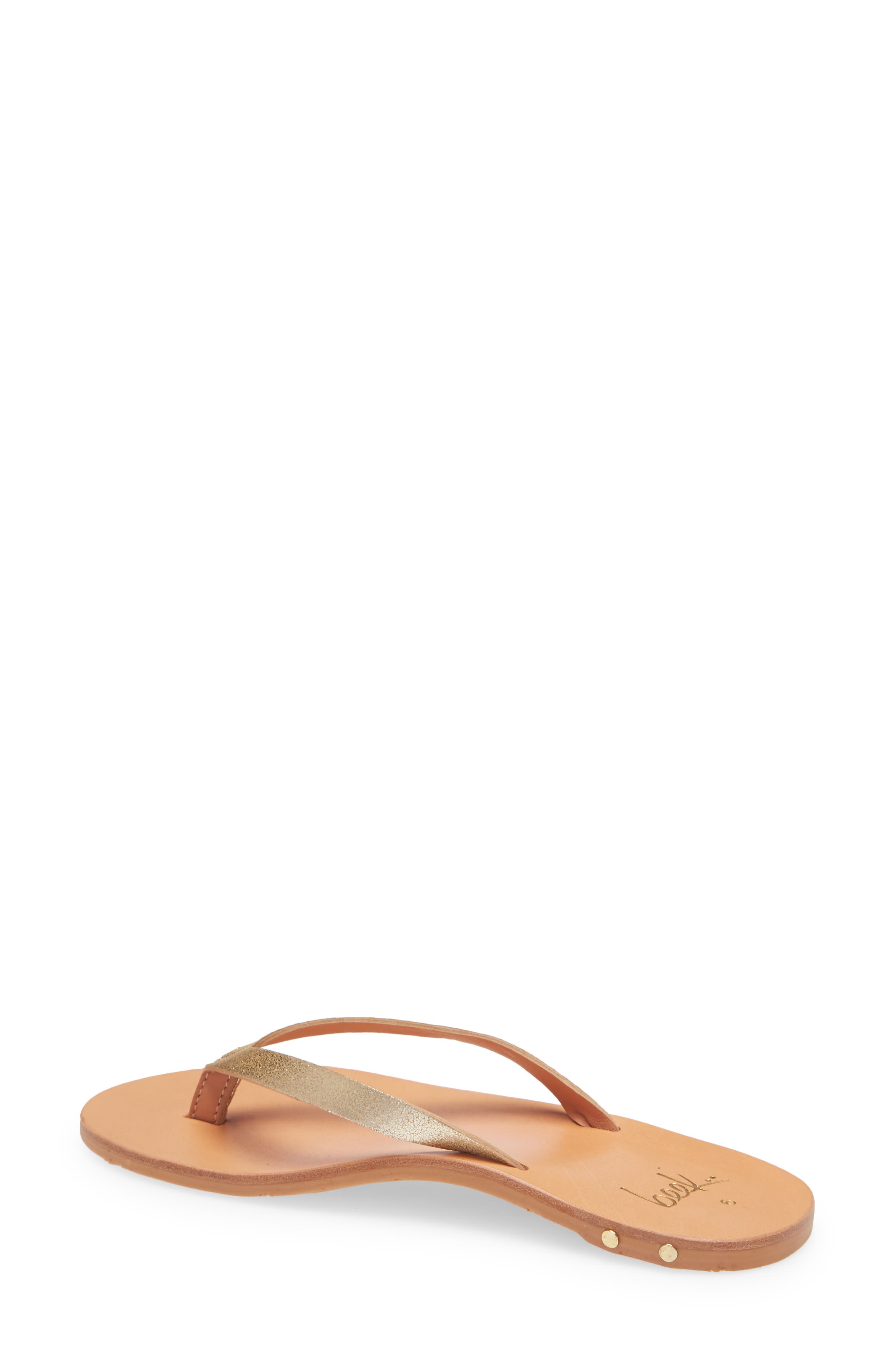 Beek Seabird Flip Flop, Alternate, color, Honey