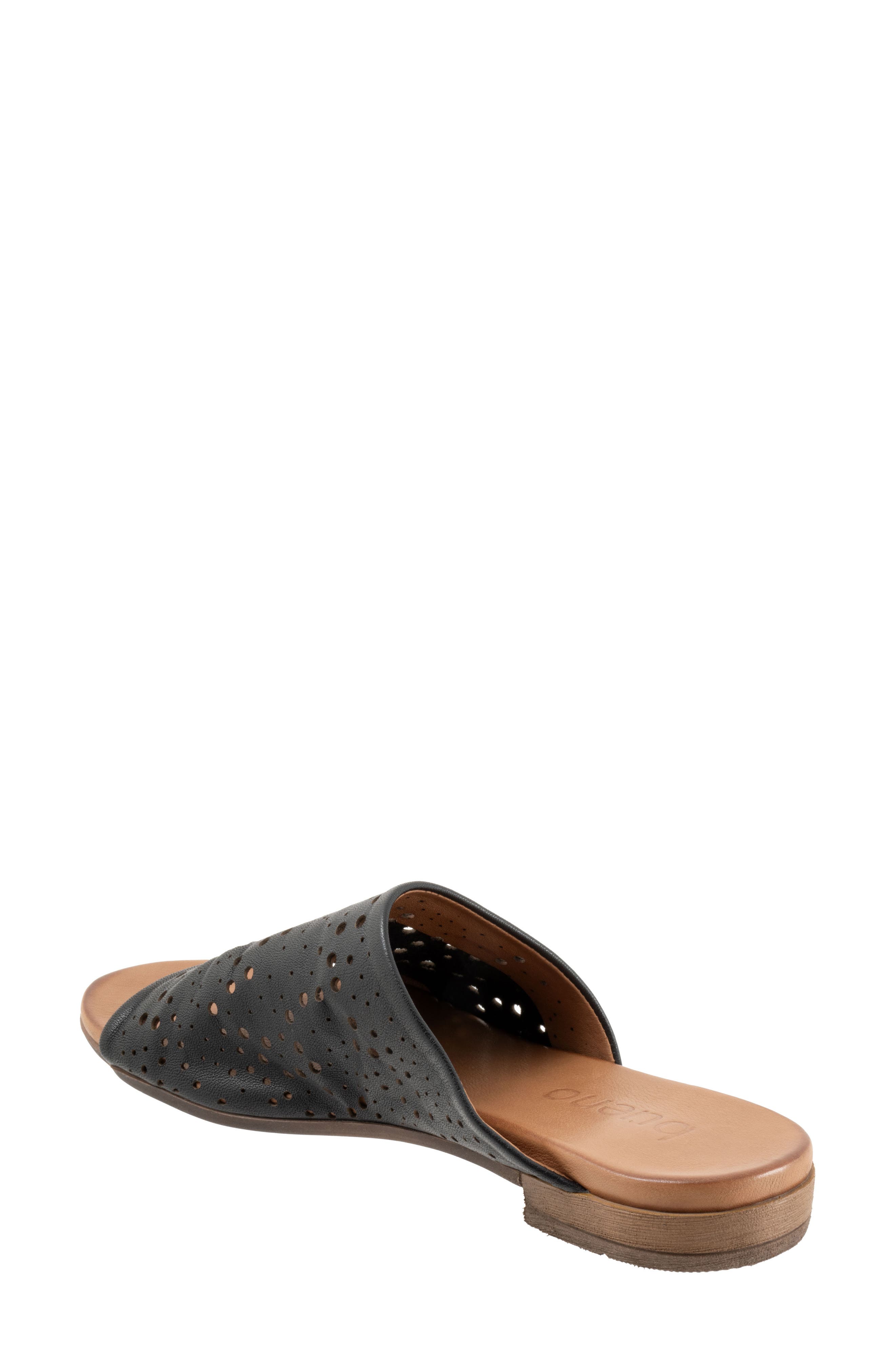 Bueno Turner Perforated Slide Sandal, Alternate, color, 