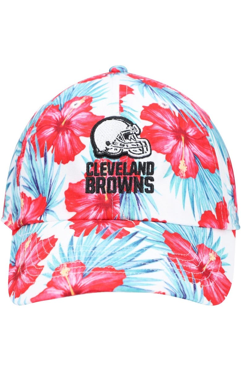 '47 Women's '47 White Cleveland Browns Sharon Clean Up Adjustable Hat, Alternate, color, 