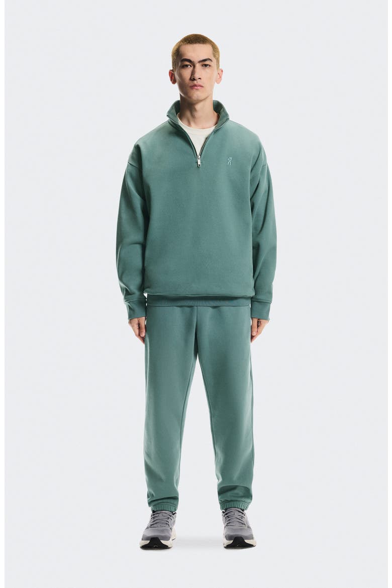 Club Collective Quarter Zip, Alternate, color, TIDE