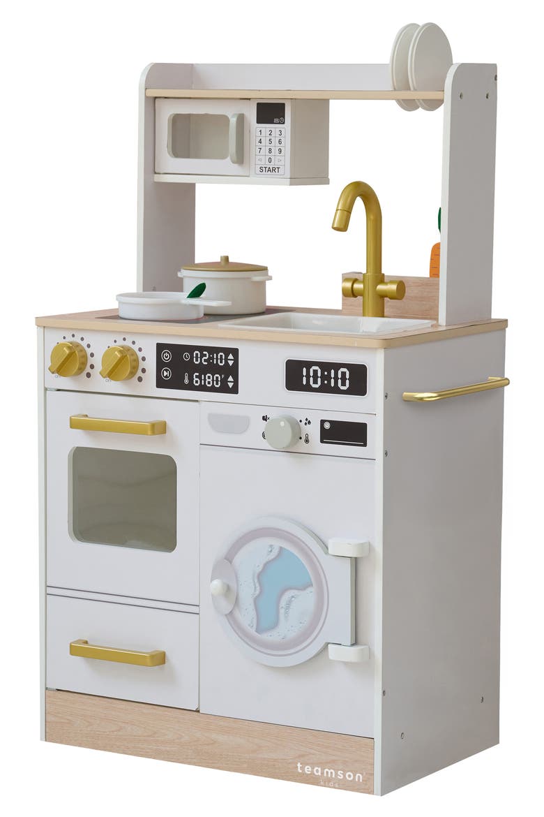 Little Chef Lake Tahoe Play Kitchen & Accessories, Alternate, color, WHITE