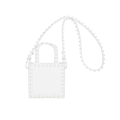 Carmen Sol Alice Baby Tote Bag In White