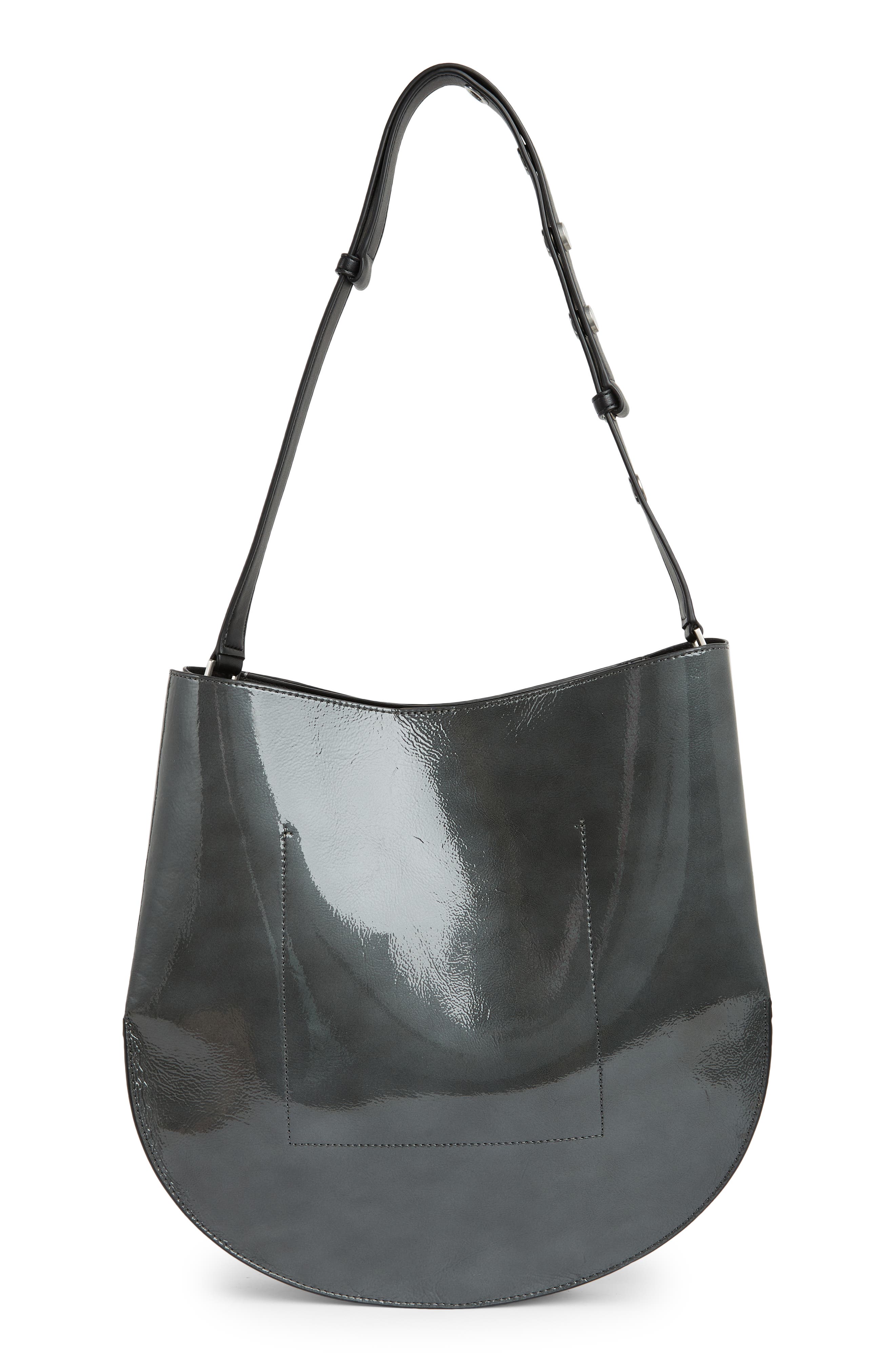 AllSaints Beaumont Hobo Bag, Alternate, color, 