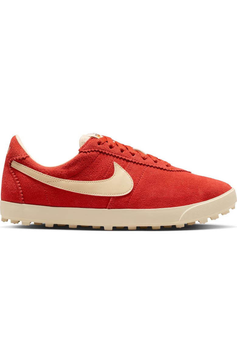 Nike Astrograbber Suede Football Sneaker, Alternate, color, Light Crimson/ Muslin