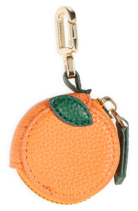 Orange Case Bag Charm