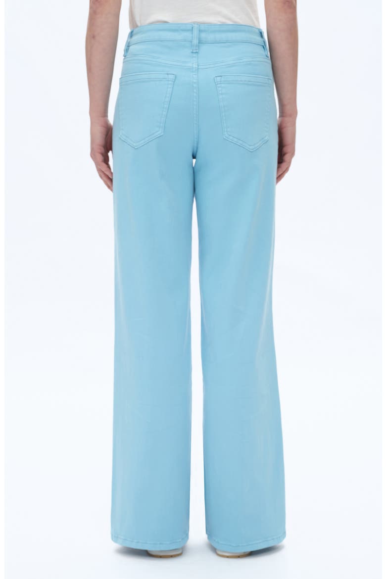 Mid Rise Wide Leg Jeans, Alternate, color, SKY BLUE