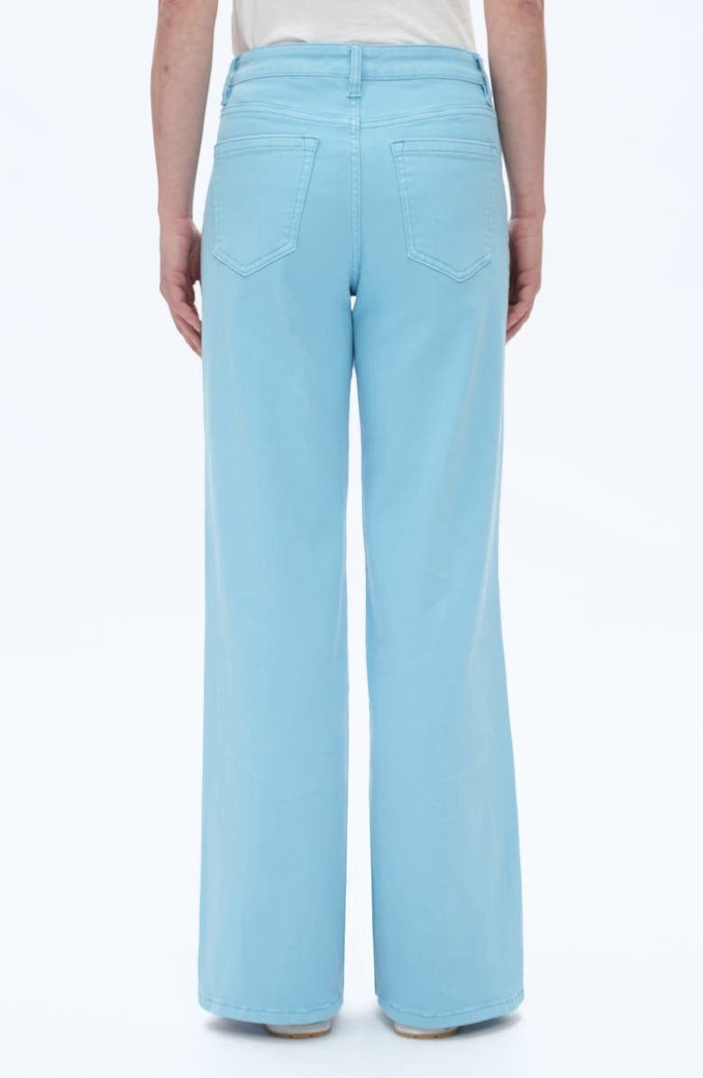 Bayeas Mid Rise Wide Leg Jeans, Alternate, color, Sky Blue