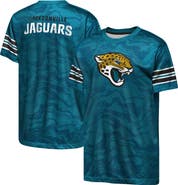 Outerstuff Youth Outerstuff Teal Jacksonville Jaguars Slant Route Performance T-Shirt