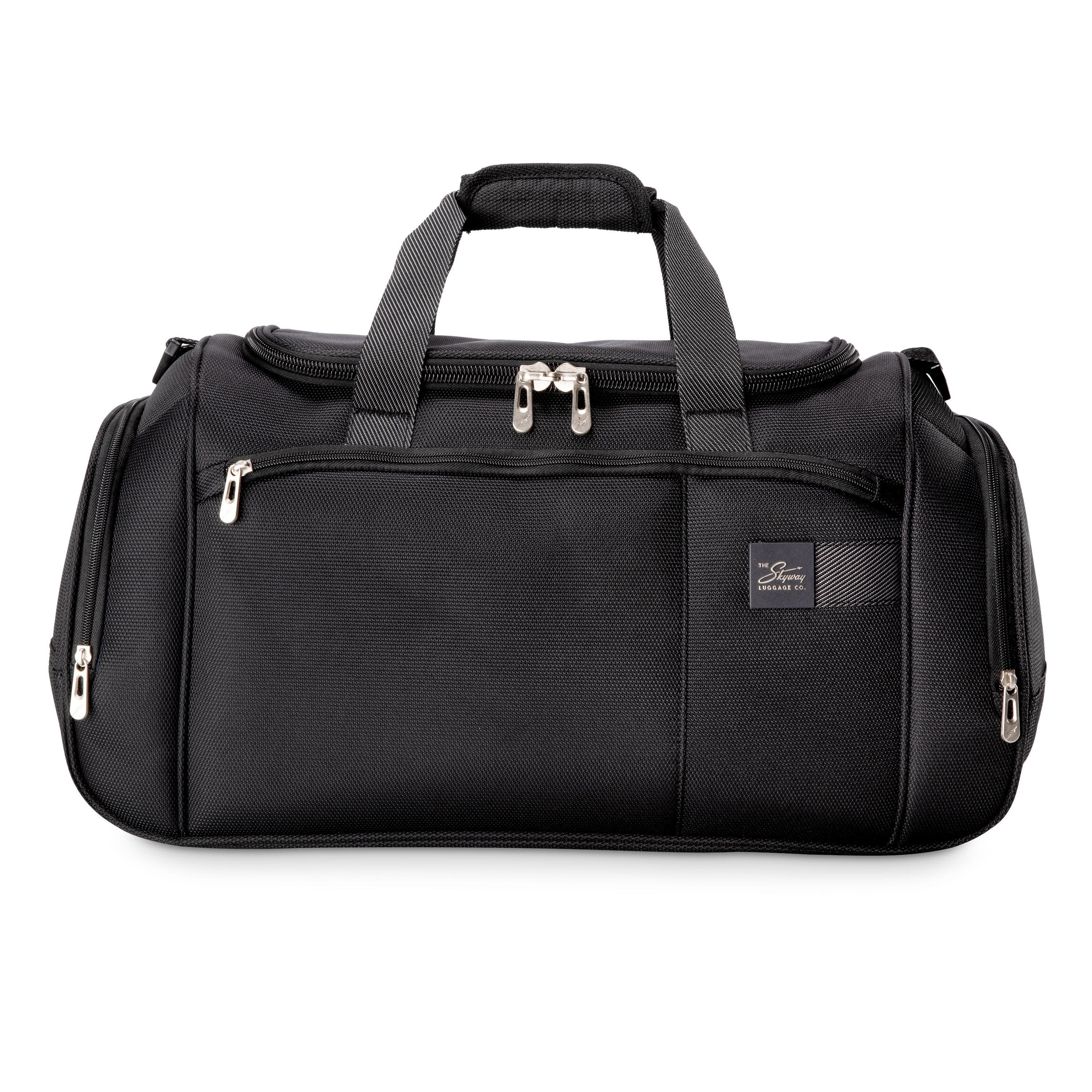 Sigma 7.0 Softside Carry On Weekender Duffel Bag, Alternate, color, Black