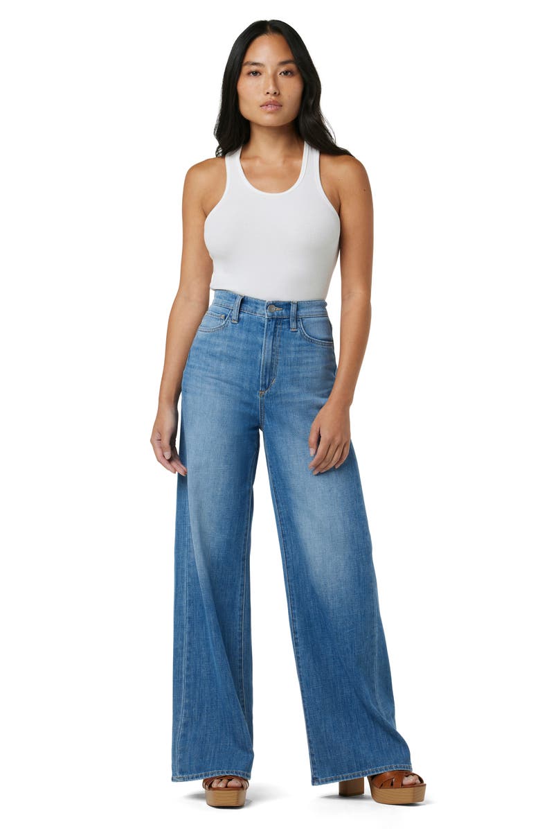 Joe's The Mia High Waist Wide Leg Jeans, Alternate, color, Hot Shot