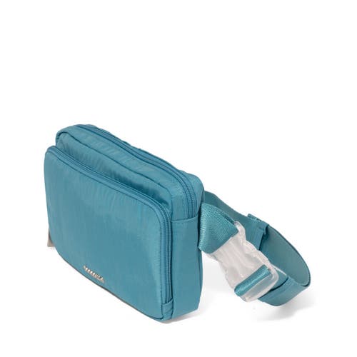Baggallini Modern Belt Bag Sling In Seaside Blue