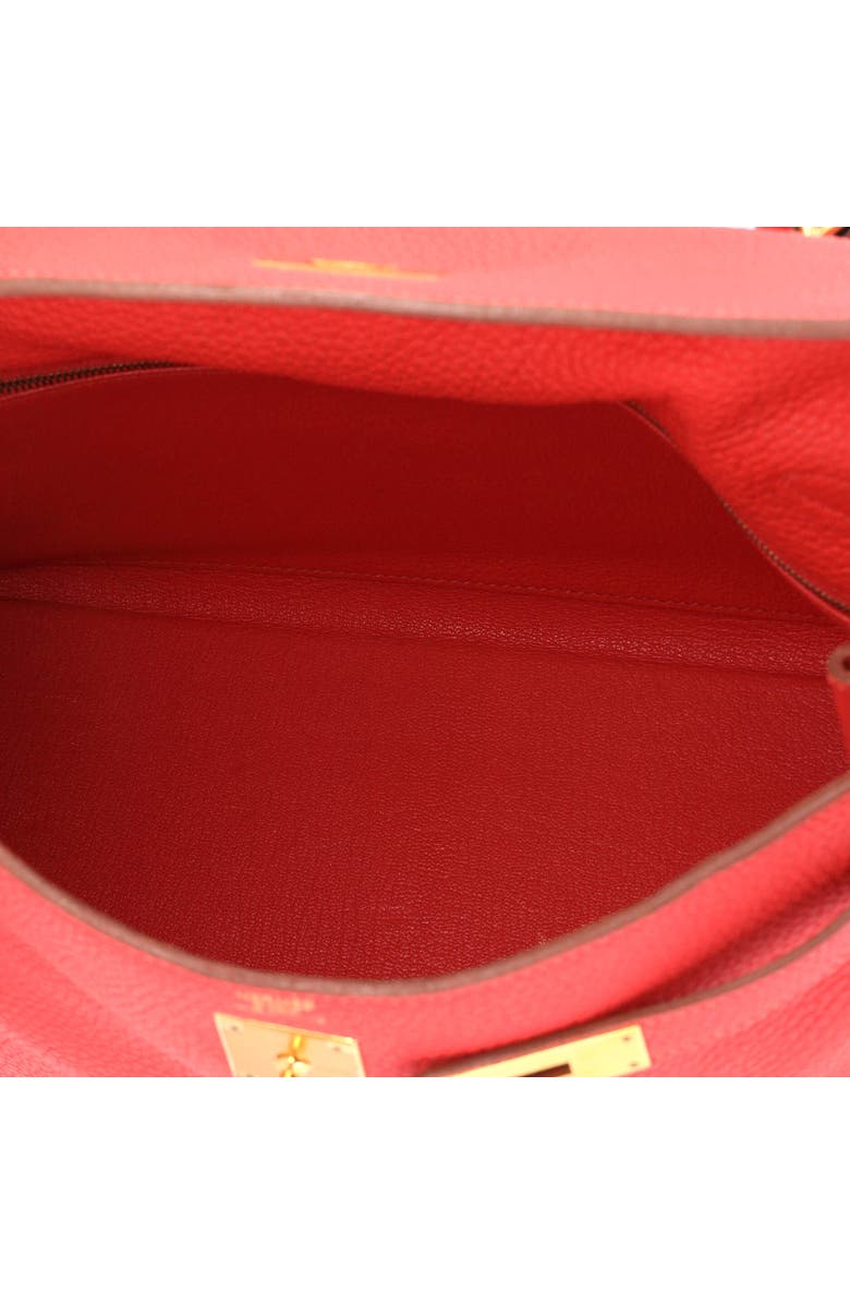 Pre-Owned Hermes Kelly Handbag Pink Clemence with Gold Hardware 32, Alternate, color, Rose Jaipur
