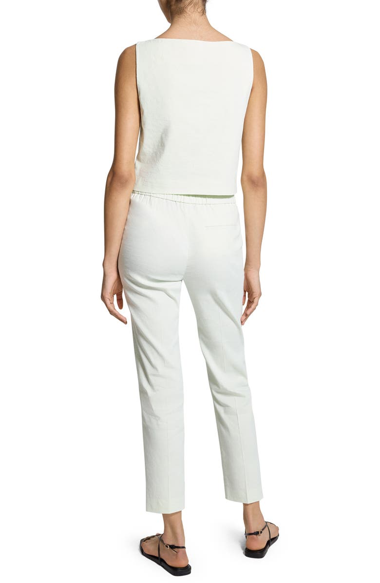 Theory Boat Neck Sleeveless Shell, Alternate, color, 