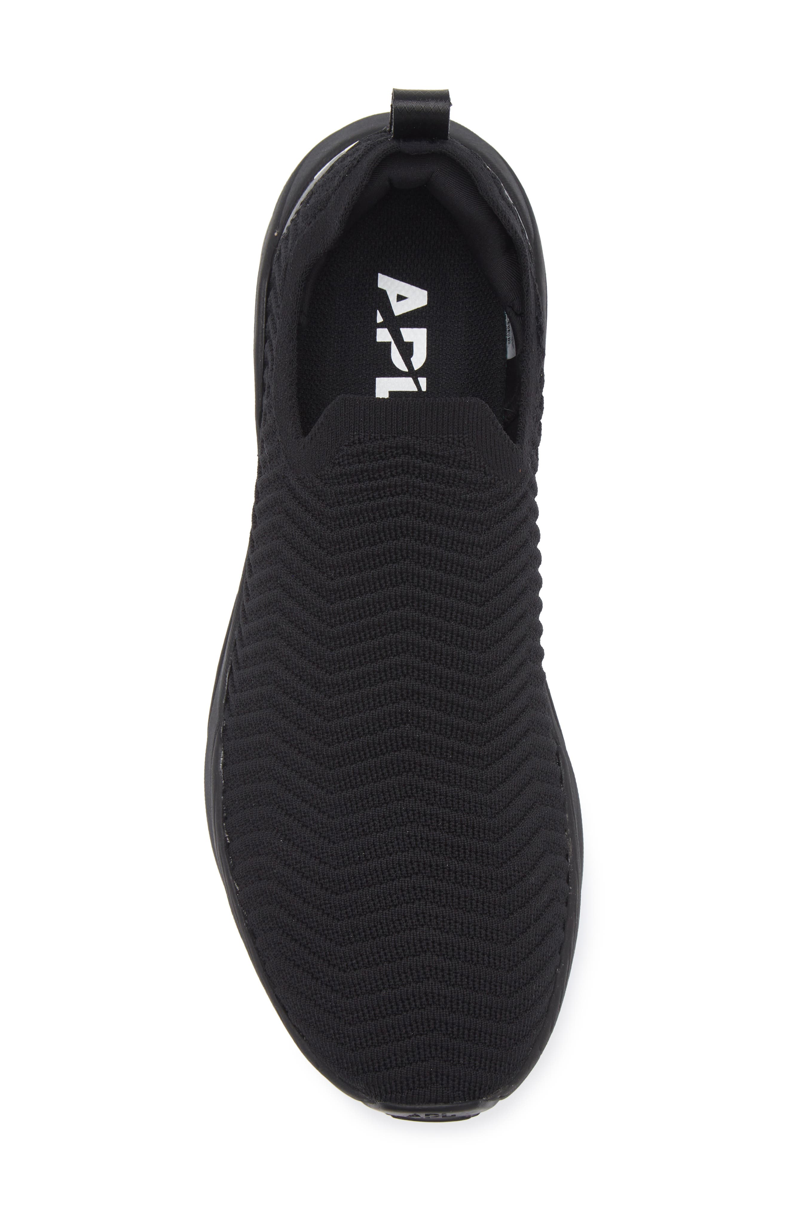 TechLoom Traveler Slip-On Sneaker, Alternate, color, BLACK / BLACK / IVORY