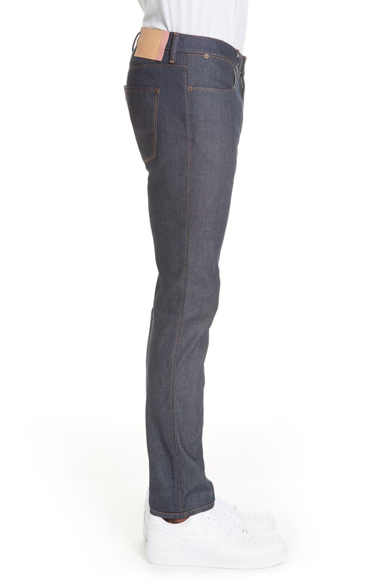 Acne Studios Max Slim Straight Leg Jeans, Alternate, color,