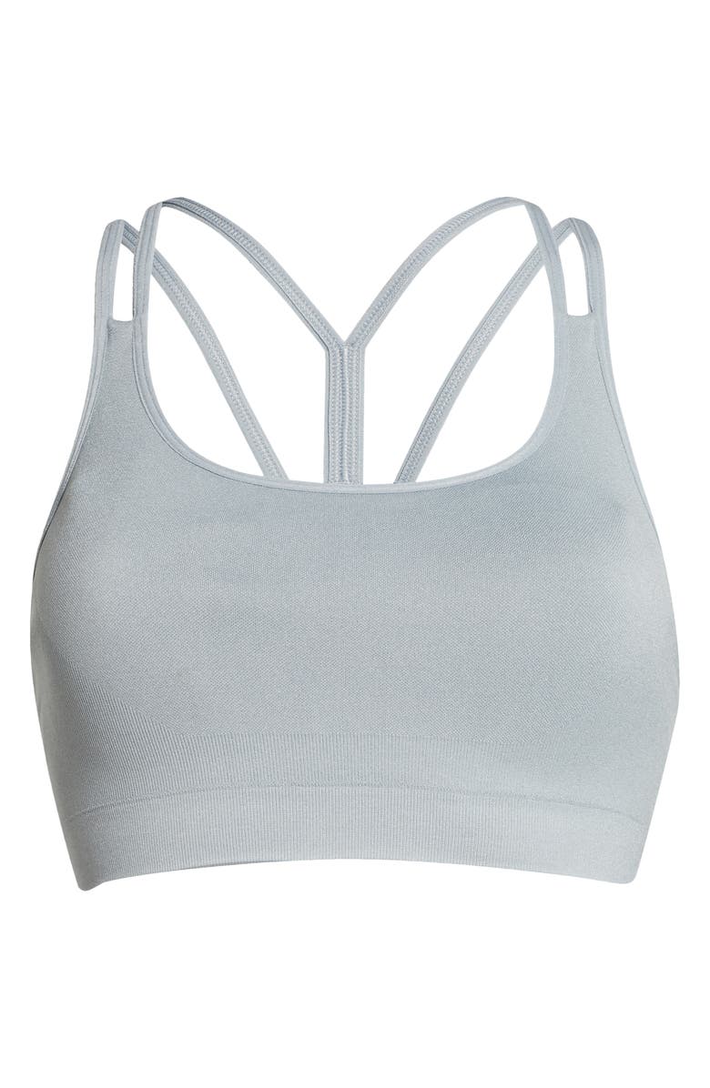 Zella Seamless Strappy Sports Bra, Alternate, color,