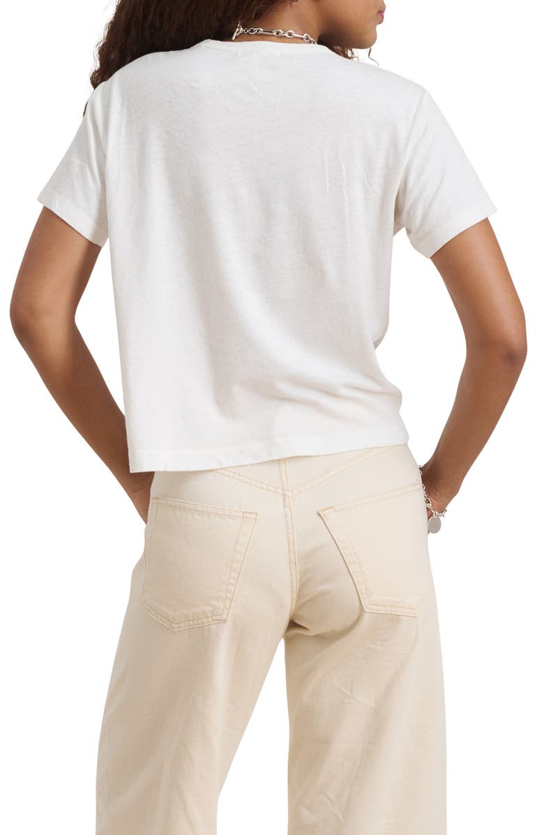 Alex Mill Garcon Linen Blend T-Shirt, Alternate, color, White