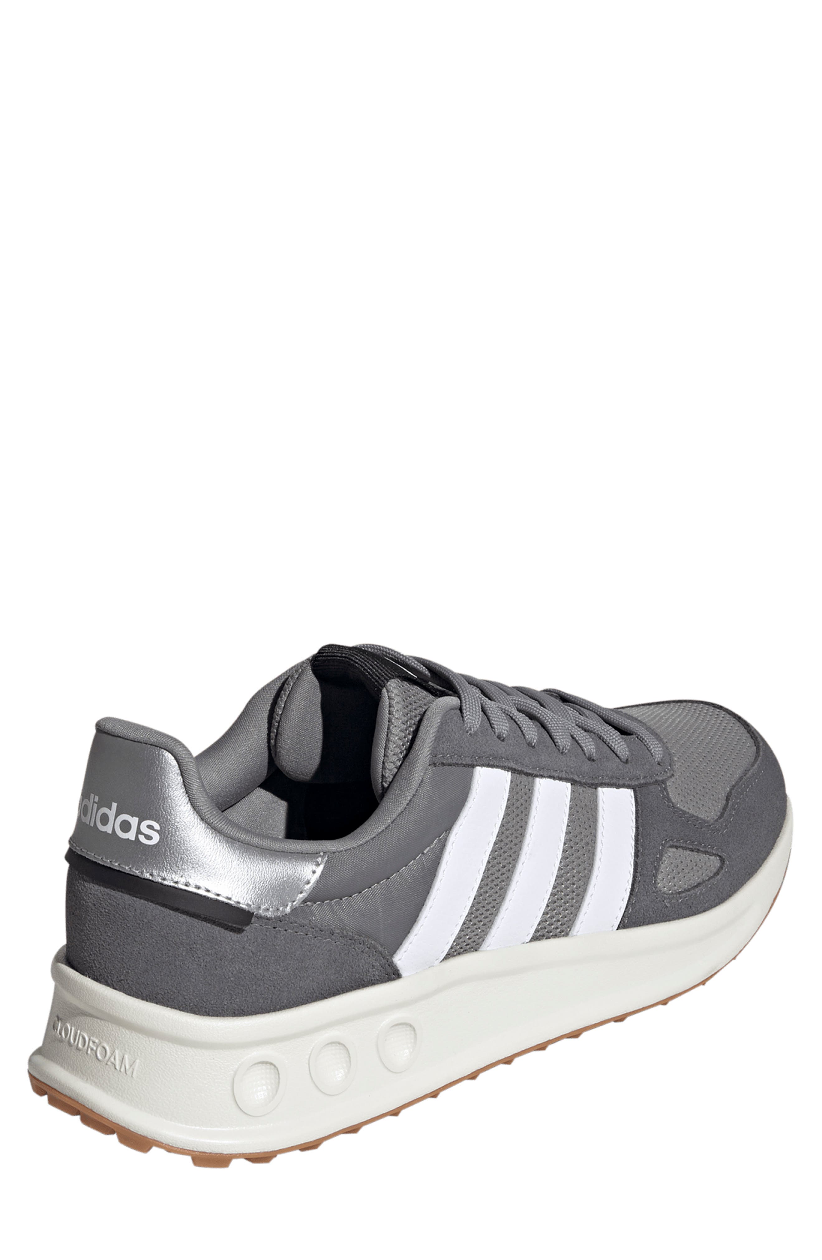 adidas Run 84 Sneaker, Alternate, color, Grey/ White/ Silver