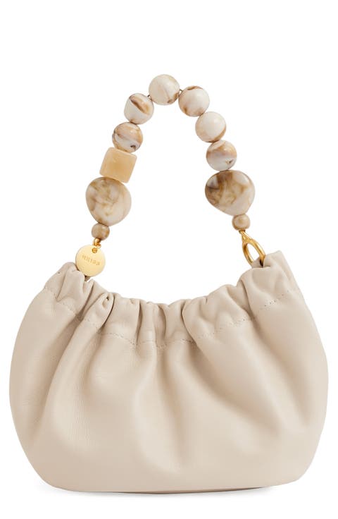 Erin Leather Top Handle Bag