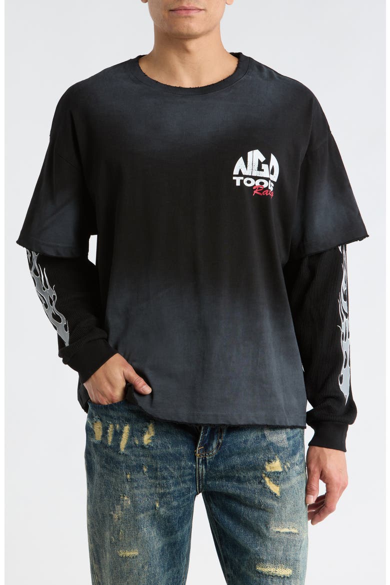 Tools Thermal Layer T-Shirt, Main, color, BLACK