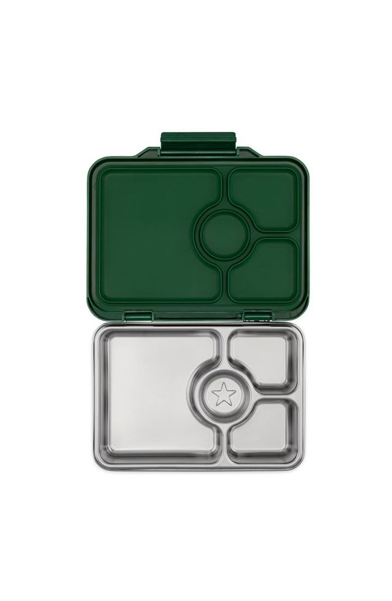 Yumbox Prêt Stainless Steel Leakproof Bento Lunch Box, Alternate, color, Dublin Green