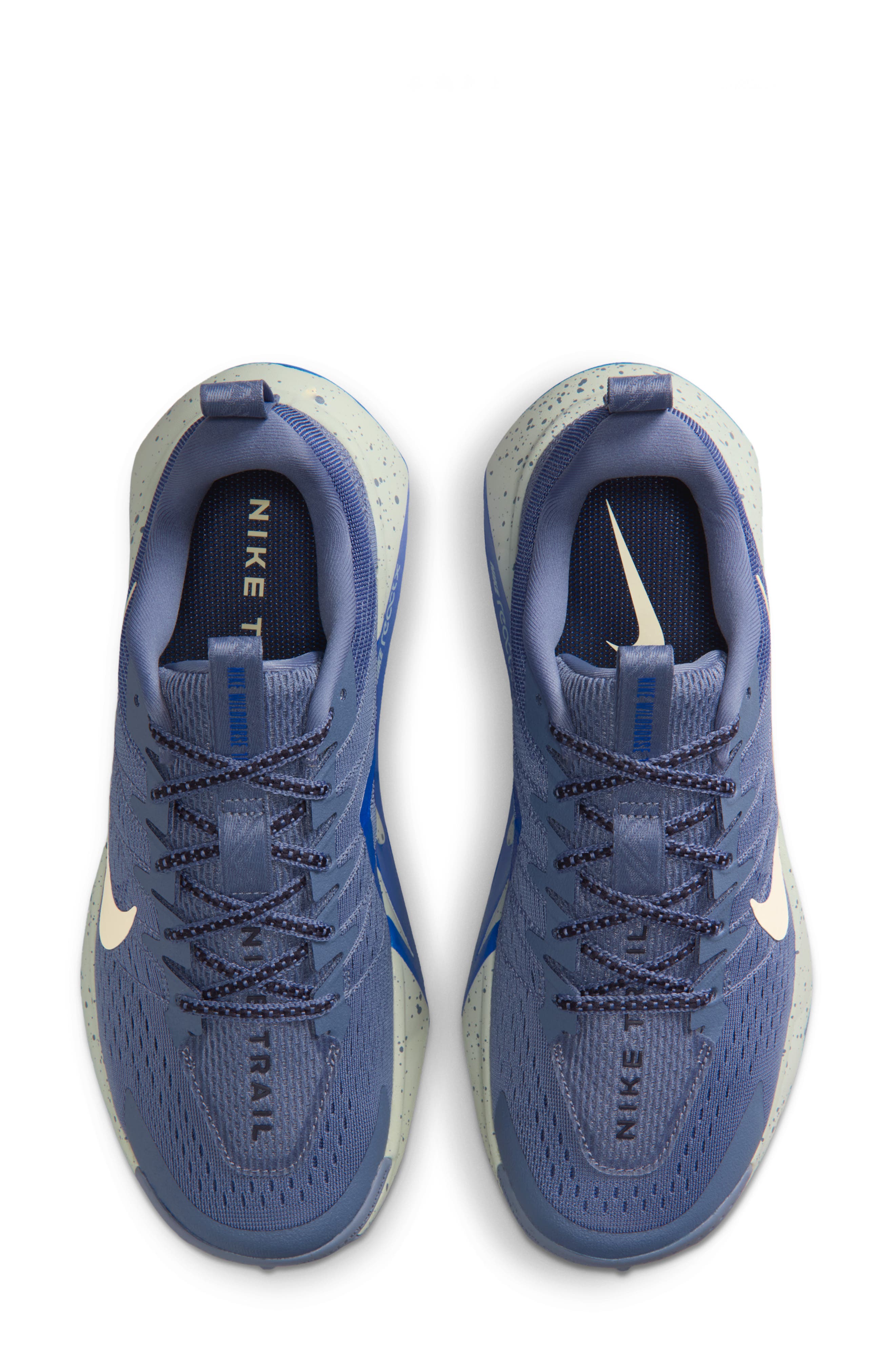 Nike Reactx Wildhorse 12 Trail Running Shoe, Alternate, color, World Indigo/ Alabaster