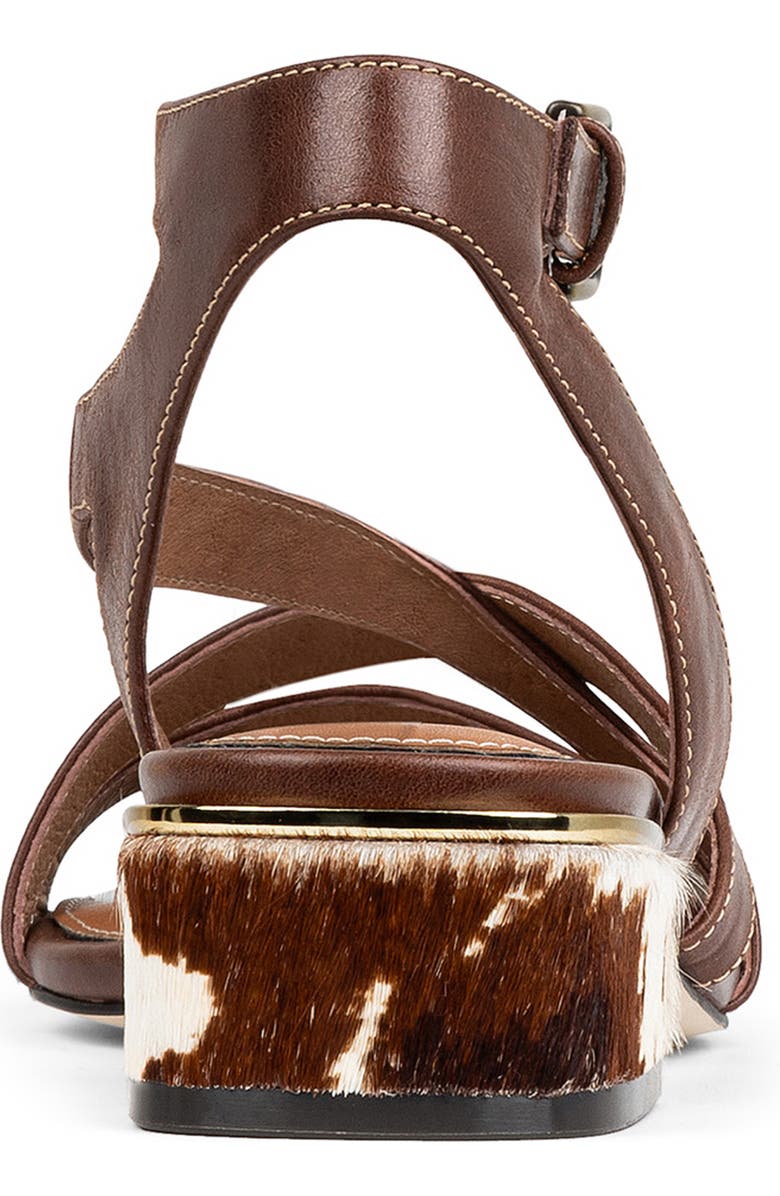 Donald Pliner Frannie Ankle Strap Sandal, Alternate, color, Brown