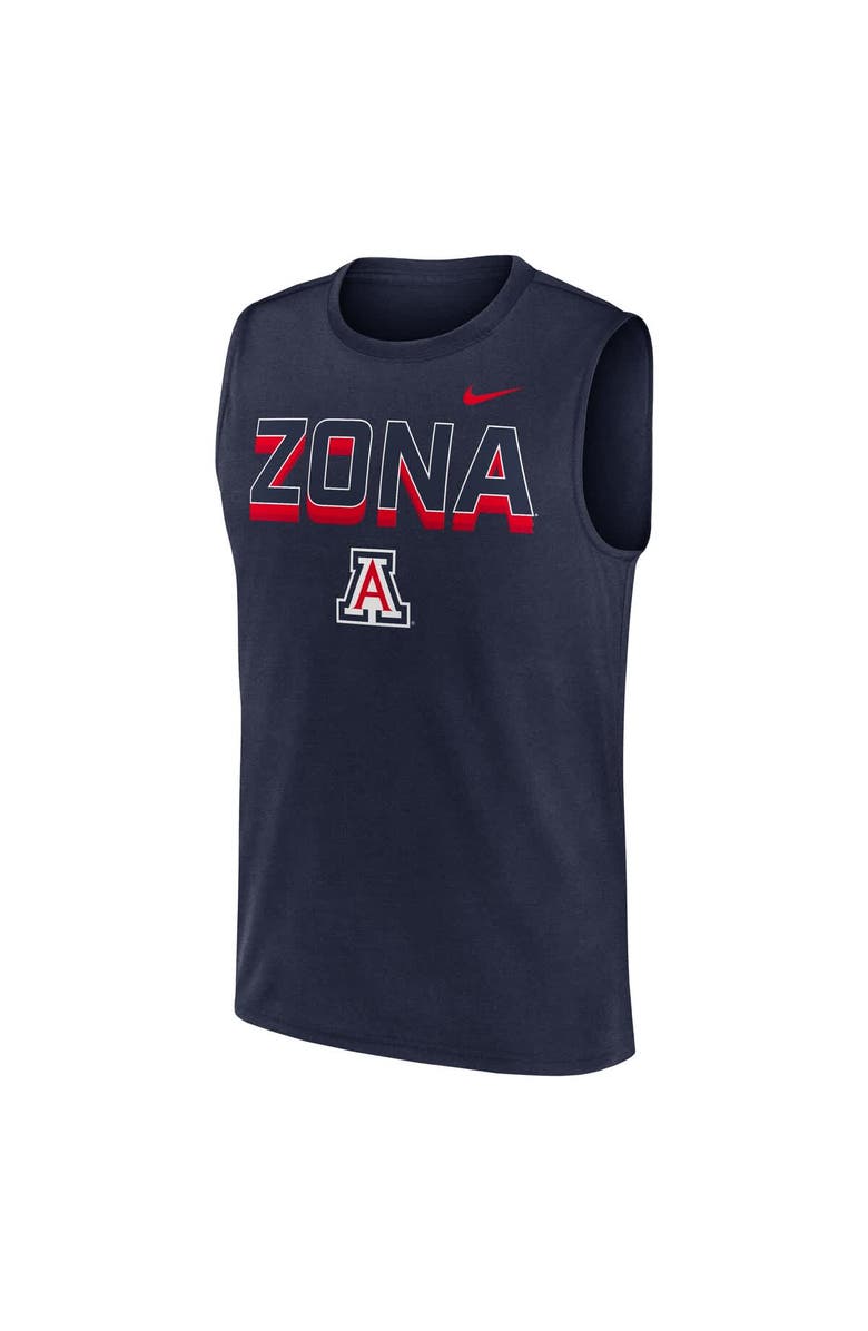 Nike Men's Nike Navy Arizona Wildcats Primetime Tricode Legend Performance Tank Top, Alternate, color, Navy
