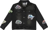 Monster Jam Boys' Denim Jacket