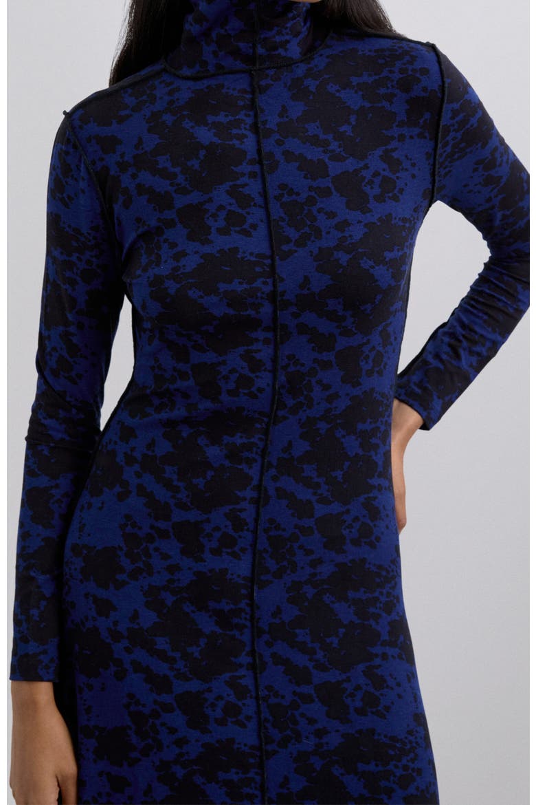 Jerseyoverlock Dress, Alternate, color, Animalprint