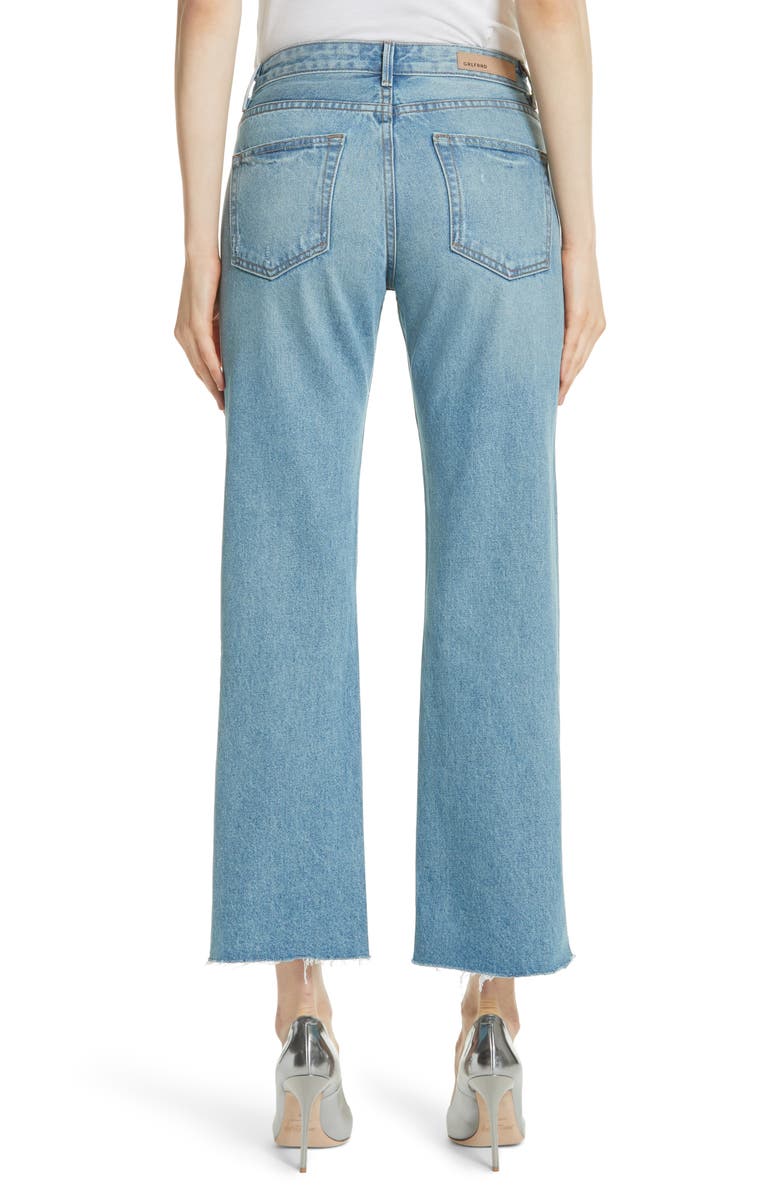 GRLFRND Maran Wide Leg Crop Jeans, Alternate, color,