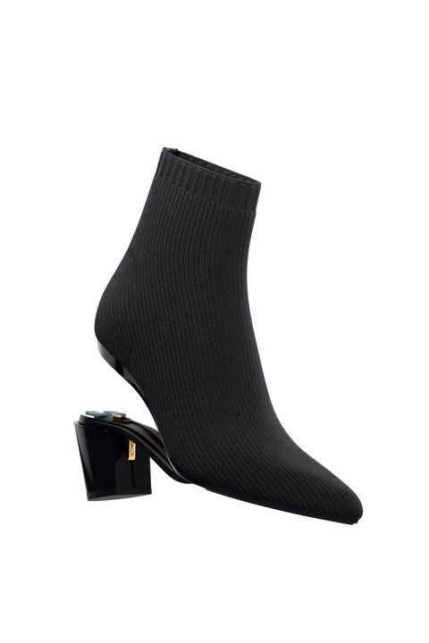 The Bootie 3" Block Convertible Heel