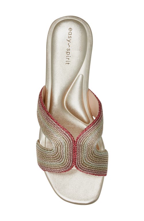 Easy Spirit Calera Slide Sandal In Light Pink