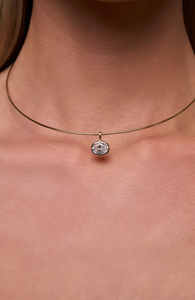 LILI CLASPE Mara Oval Cut Charm, Alternate, color, Two Tone