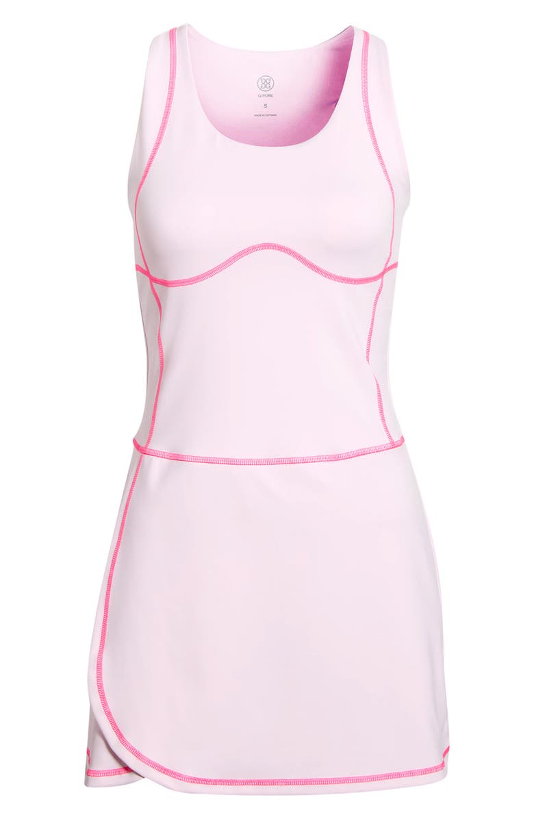 G/FORE Soft Tech Sleeveless Minidress, Alternate, color, Blush