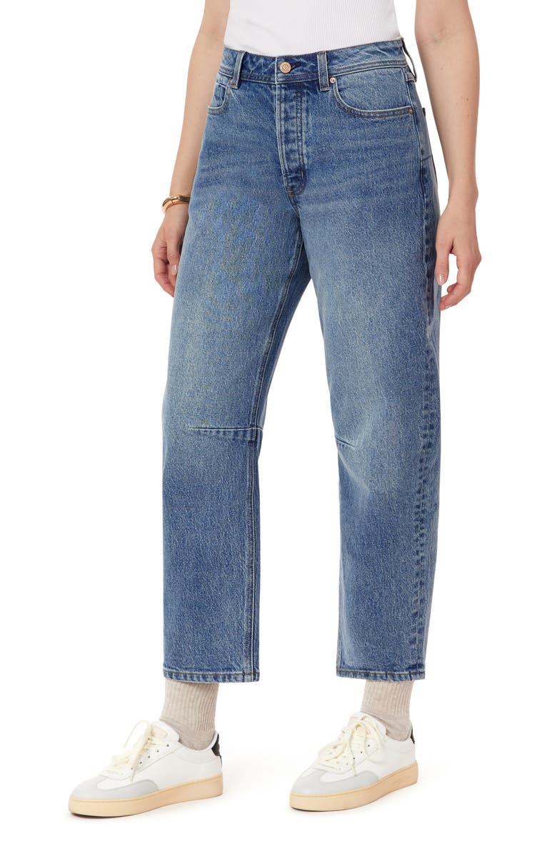 Scotch & Soda The Current High Waist Barrel Jeans, Alternate, color, Clinton Hill