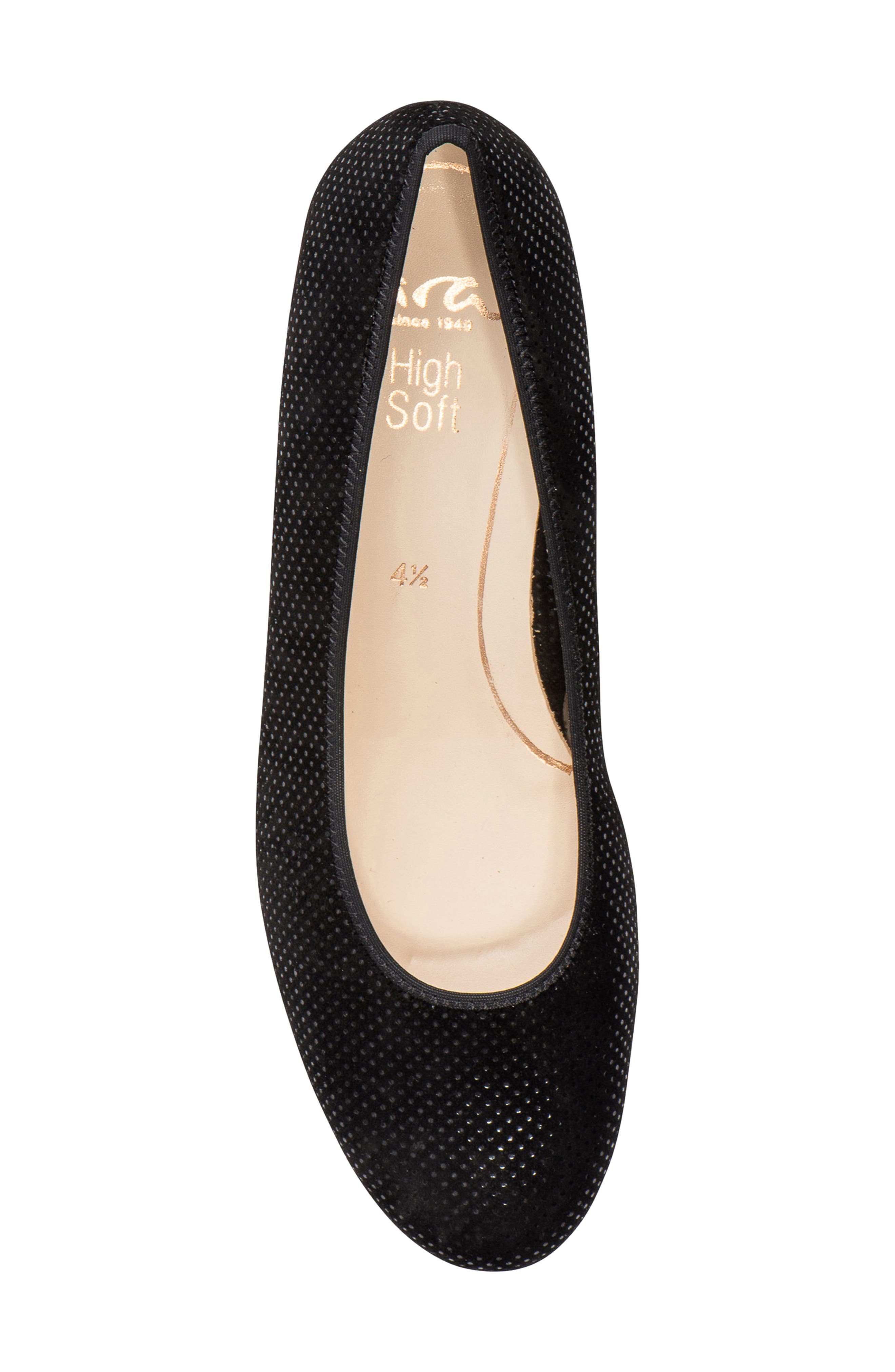 ara Vivian Pump, Alternate, color, Black Puntkid