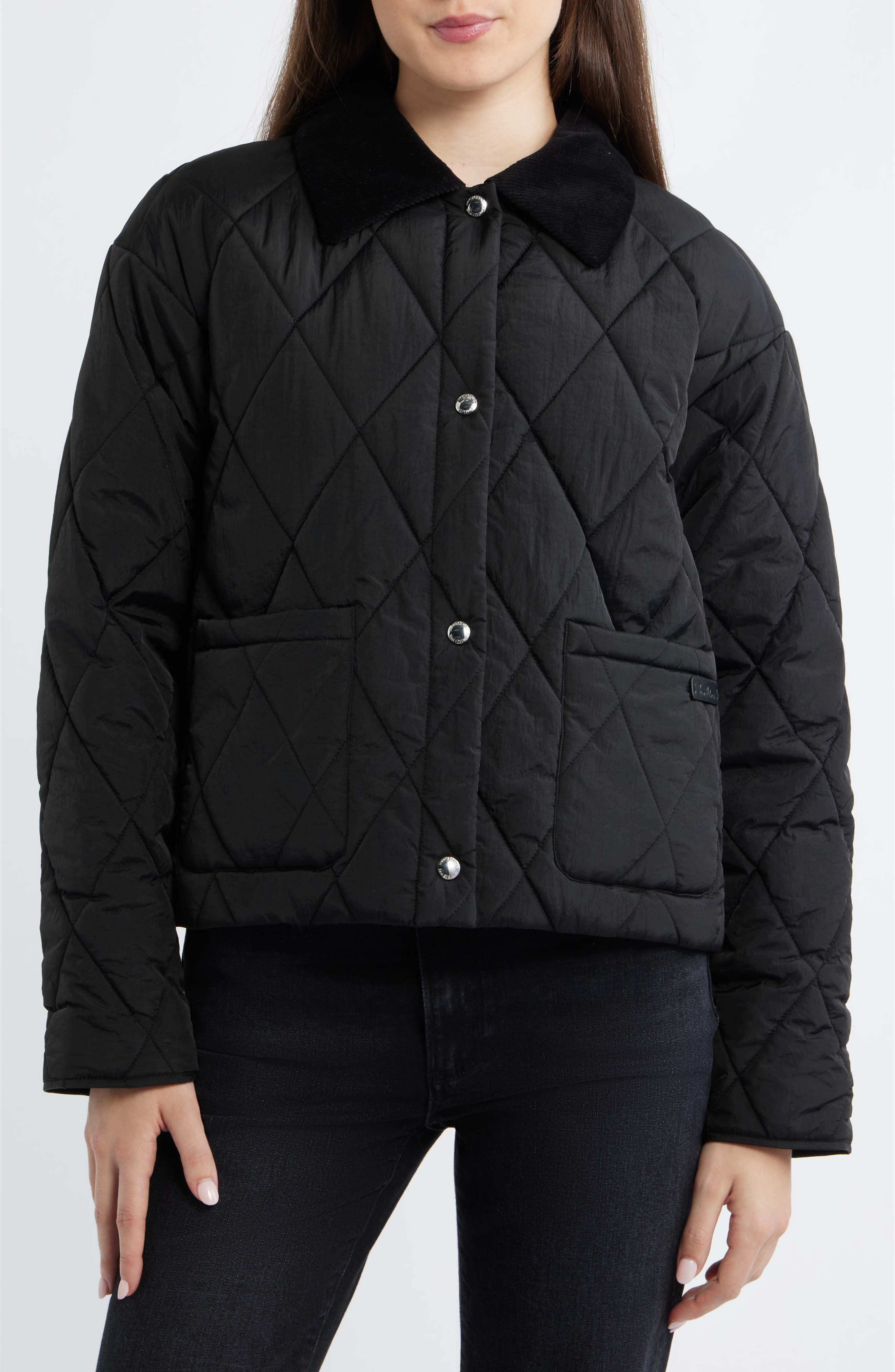 Женские куртки Sam Edelman Quilted Crop Jacket — фото 4