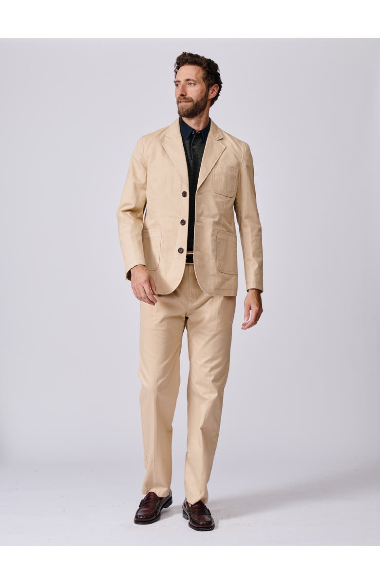 Aubin Mareham Patch Pocket Blazer, Alternate, color, Sand