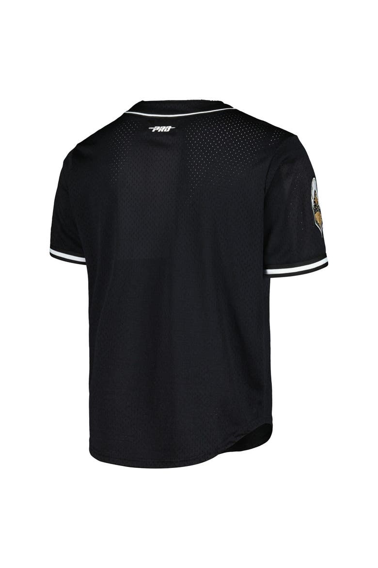 Men's Pro Standard Black Purdue Boilermakers Mesh Full-Button Replica Baseball Jersey, Alternate, color, Black