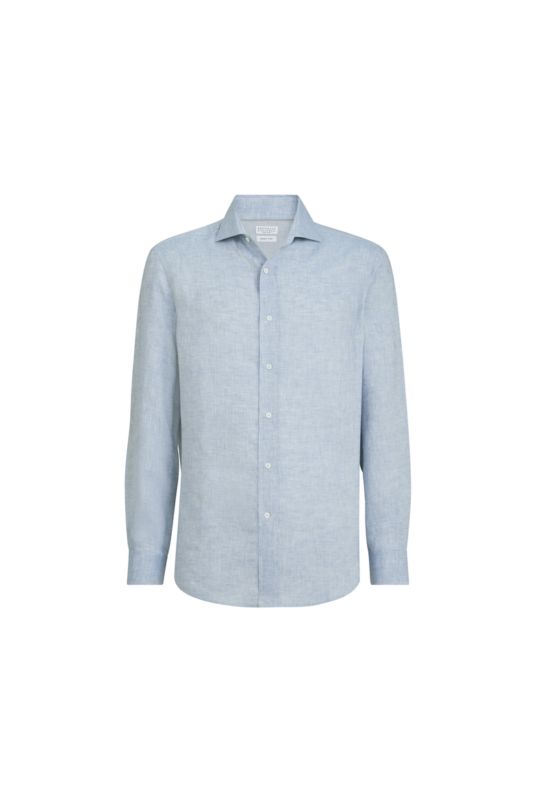 Linen shirt, Alternate, color, Sky Blue