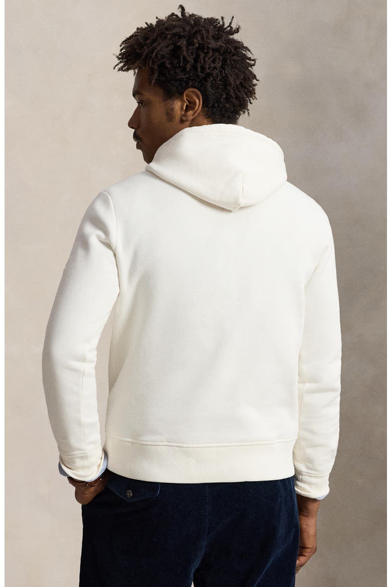 Graphic Fleece Hoodie, Alternate, color, WHITE