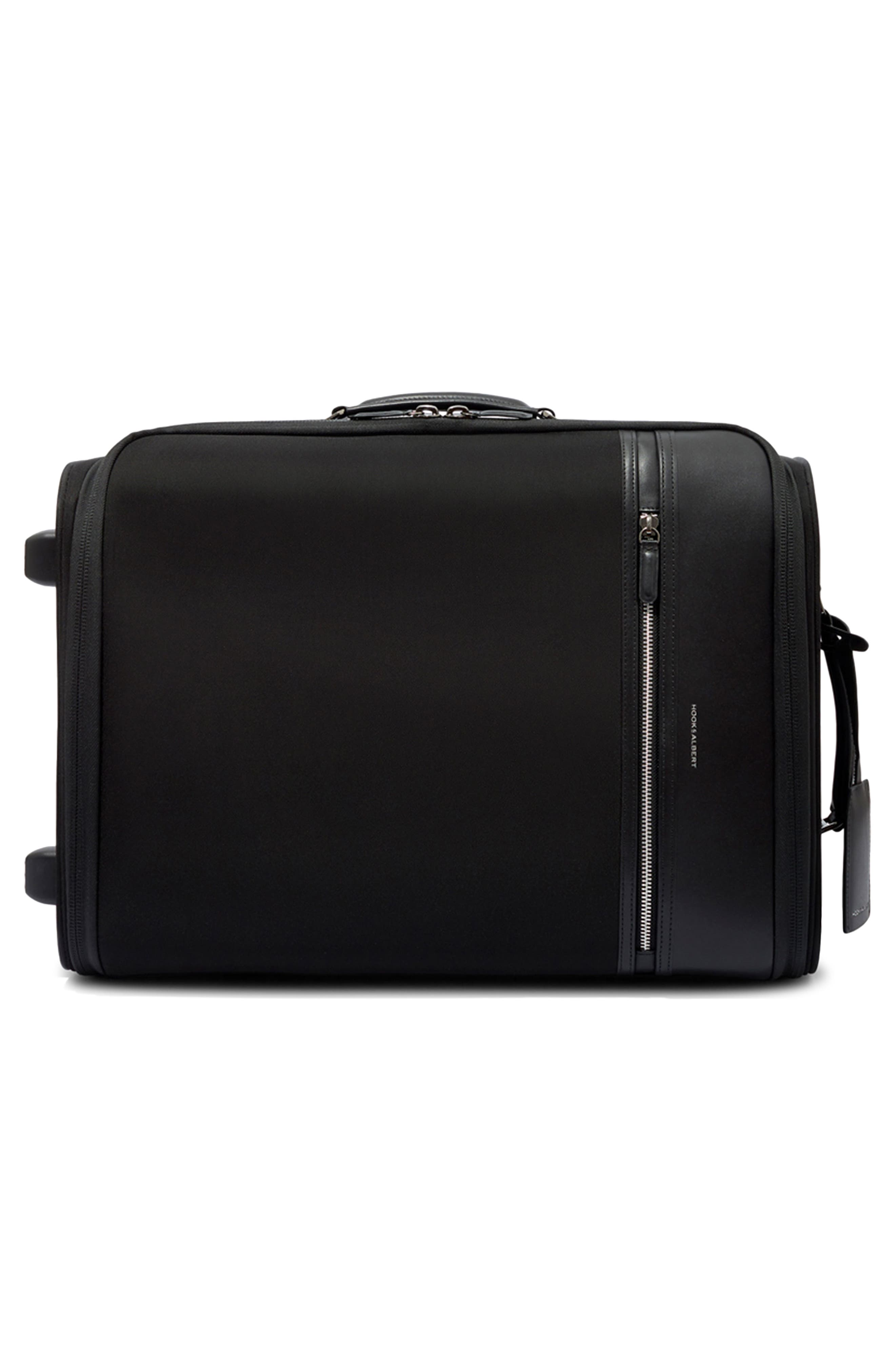 hook + ALBERT Garment Luggage Carry-On Suitcase, Alternate, color, 