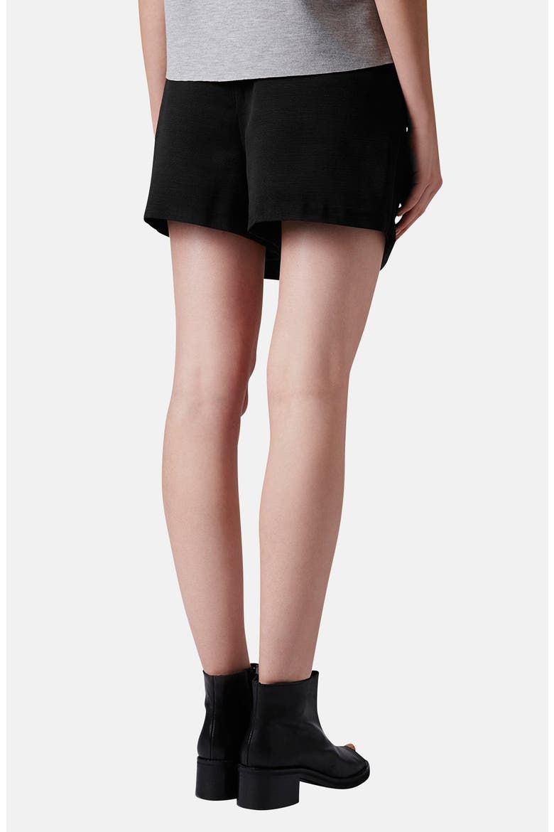Woven Wrap Skort, Alternate, color, BLACK