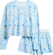 PJ Salvage Waffle Knit Short Pajamas